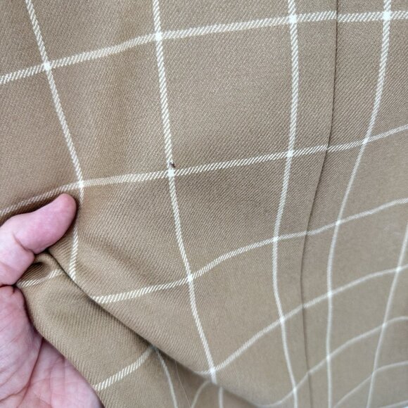 NEW INDOCHINO jacket blazer sport coat windopane plaid custom extra long 52XL - Picture 9 of 12